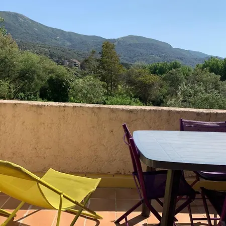 55m With Terrace And Mountain View! Apartman Calcatoggio